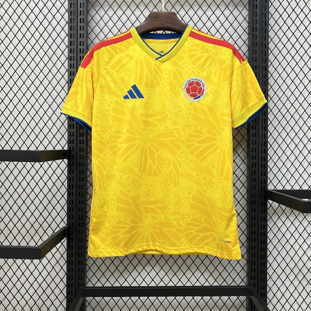 Camisa Colômbia Home 26/27 - Adidas Torcedor Masculina - Copa Do Mundo